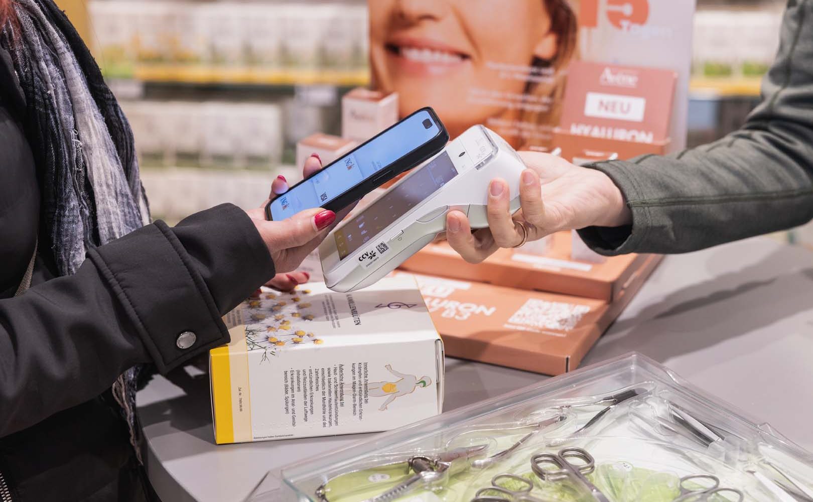 Vorteile mit POS-cashservice in der Gesundheitsbranche