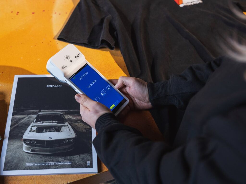 CCV A960 beim Betrag eingeben im Terminal